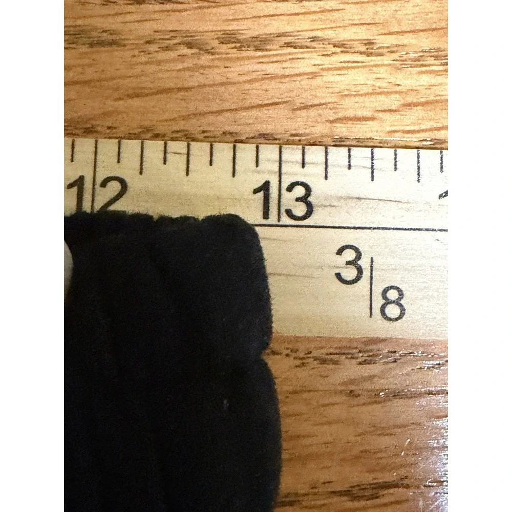 Comfrt Pants Adult Medium Black Wide Leg Heavyweight Fleece Sweatpants 26x28.5